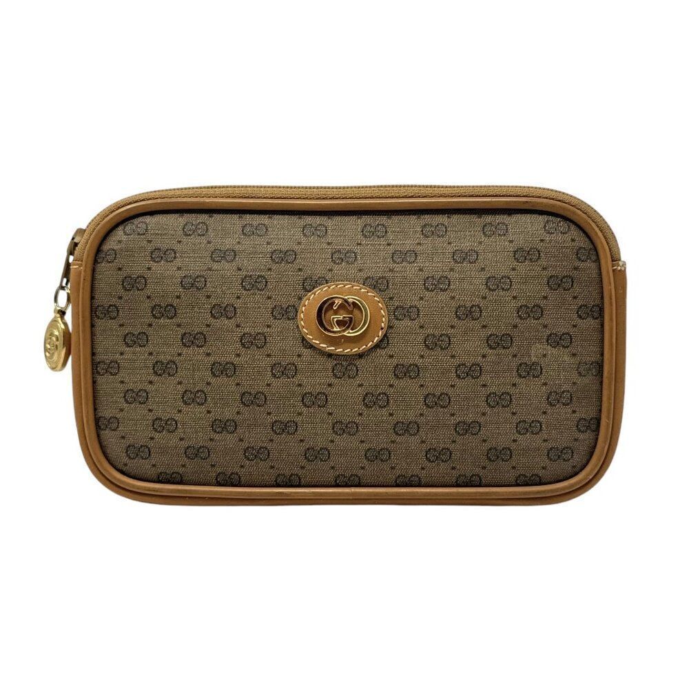 Vintage Gucci Micro GG Accessory Pouch